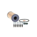 Wix Engine Oil Filter & Denso 6 Iridium Spark Plugs Kit for W140 S320 (1992–1999)