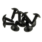 10 x Black Fender Liner Bracket Screws for Hyundai Kia