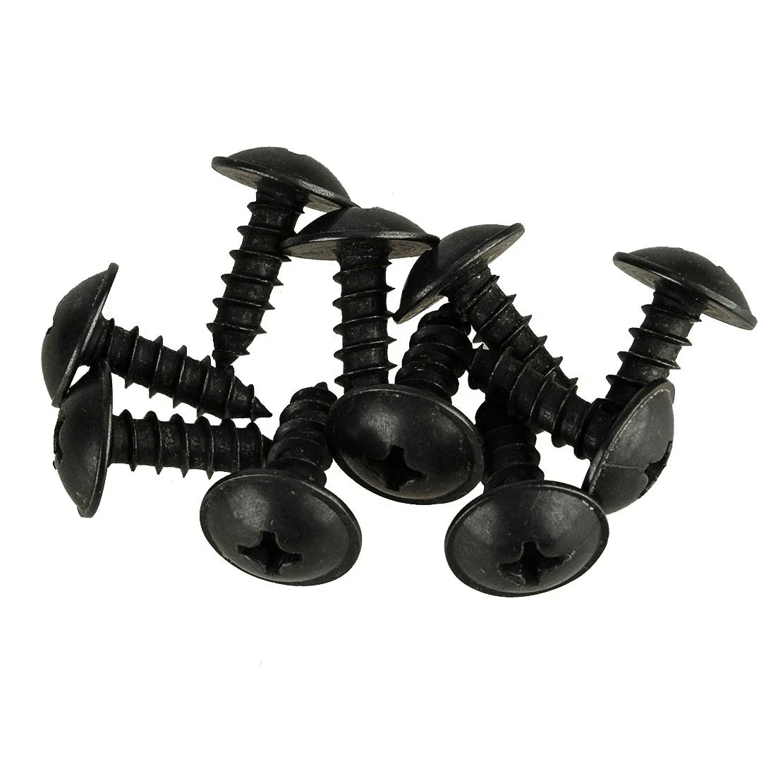 10 x Black Fender Liner Bracket Screws for Hyundai Kia