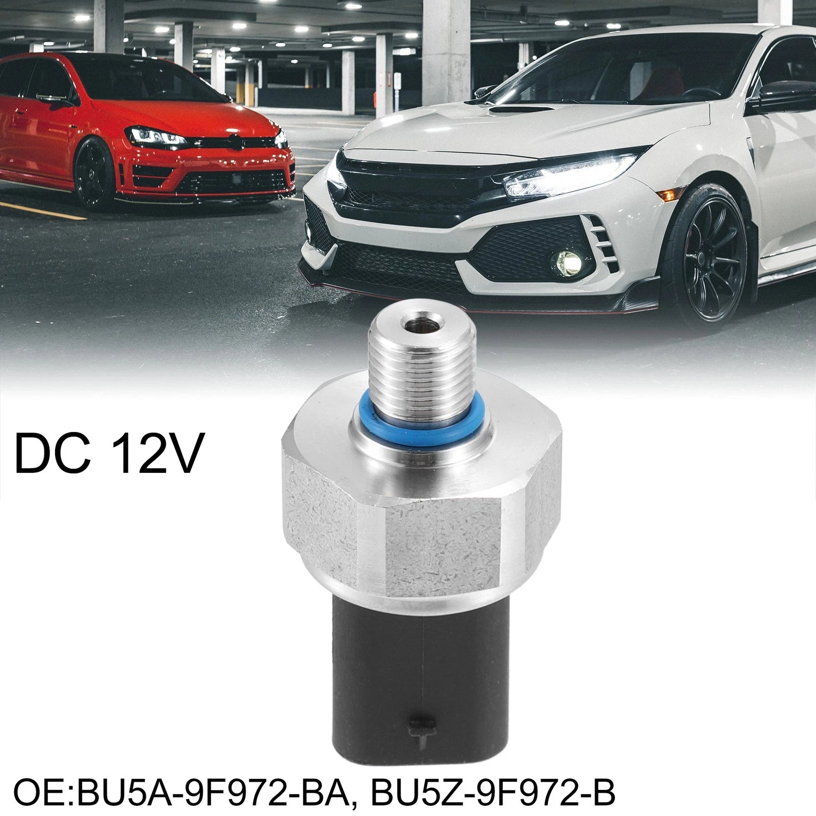 Fuel Injection Pressure Sensor BU5A-9F972-BA for Ford Edge Escape Mustang (2007–2019)
