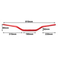 7/8" Handlebar for Dirt Pit Bike ATV Quad Motocross Enduro