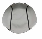 Center Console Lid Armrest Cover for Nissan Titan (2016–2020) Black PVC Leather
