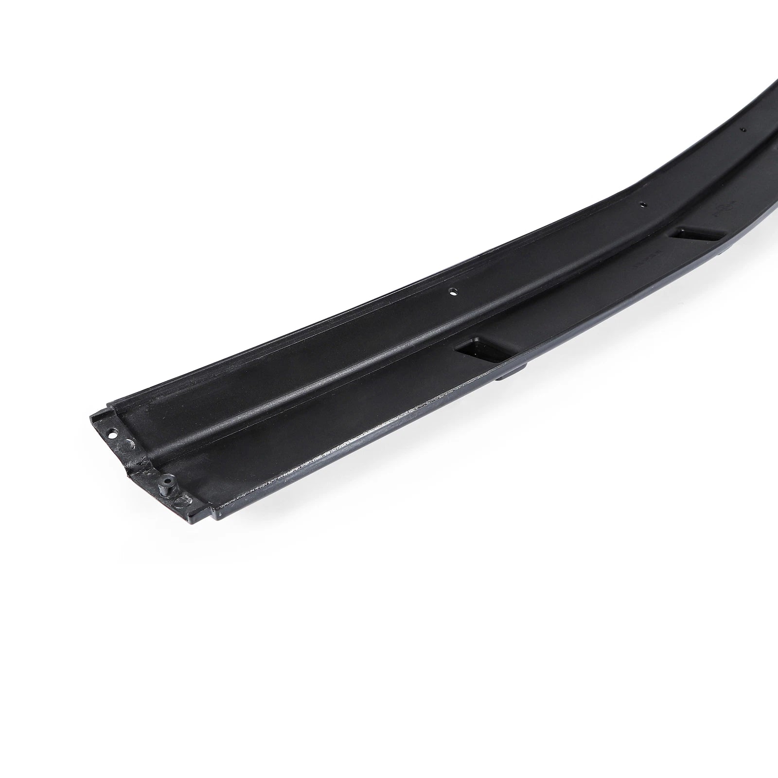 3PC Front Bumper Lip Spoiler Splitter for Ford Mustang (2015–2018) Glossy Black