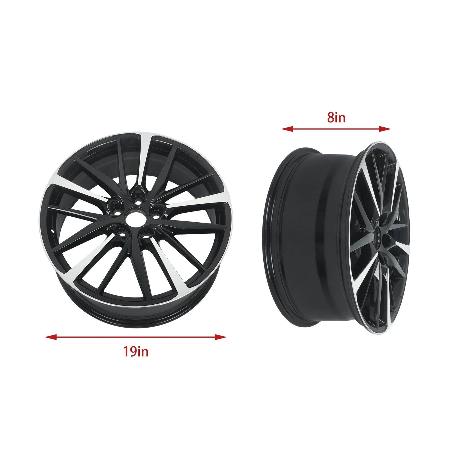 19" Replacement Wheel for Toyota Camry XSE (2018-2020)