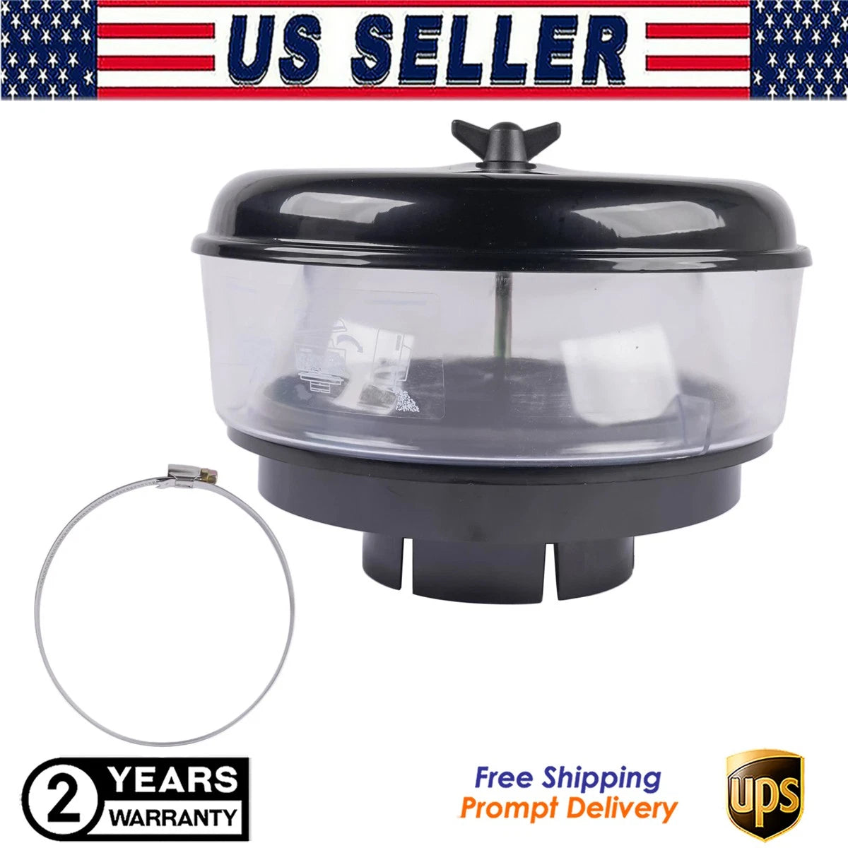Air Cleaner for John Deere 540D 548D 444C 455E 544A 555A 450G 650G 570B (2000–2023)