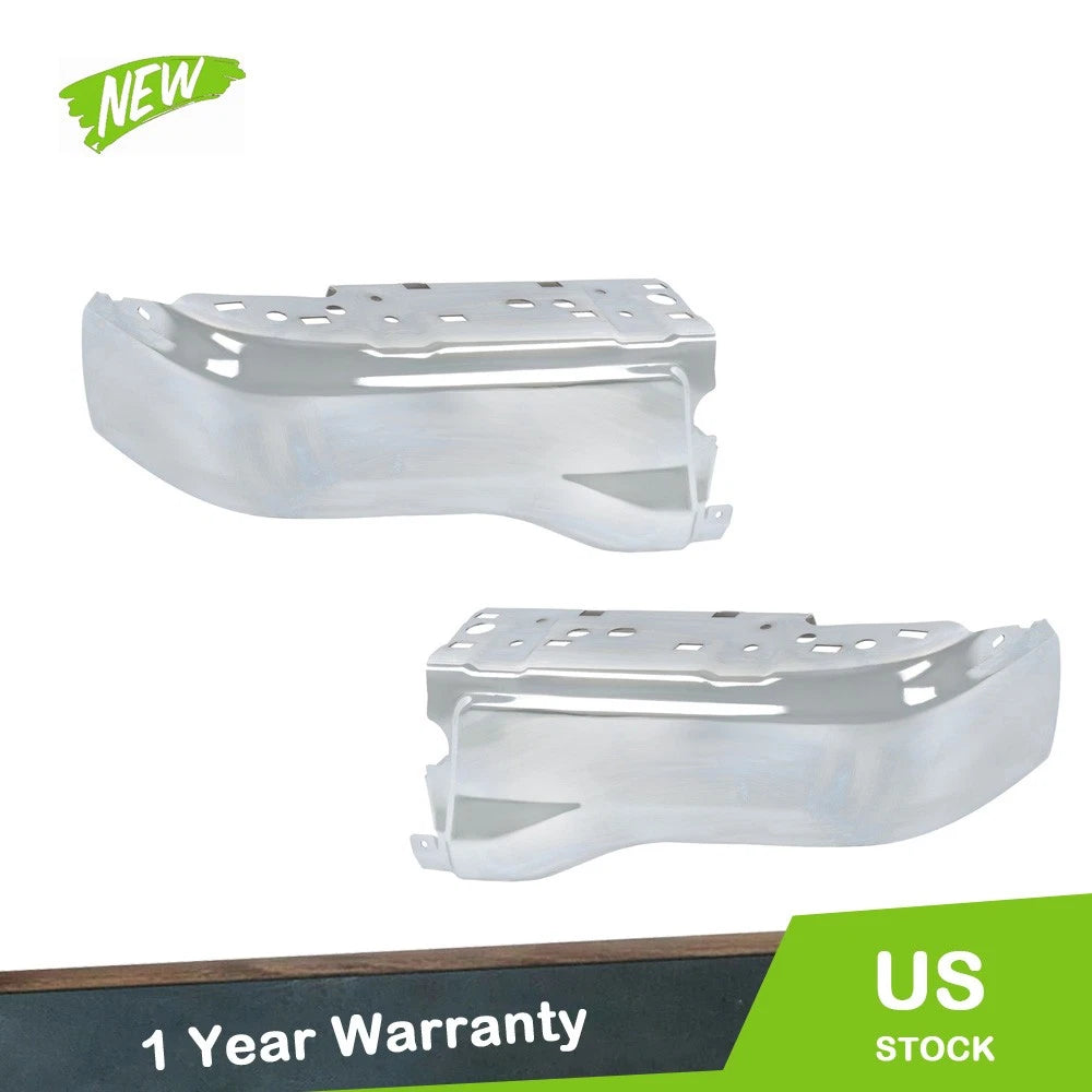 Set of 2 Rear Bumper Face Bars for Ford (2019–2023) Chrome