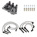 Denso Ignition Coil Wires & Bosch Platinum Spark Plugs Kit for Cougar MPV (1999–2002)