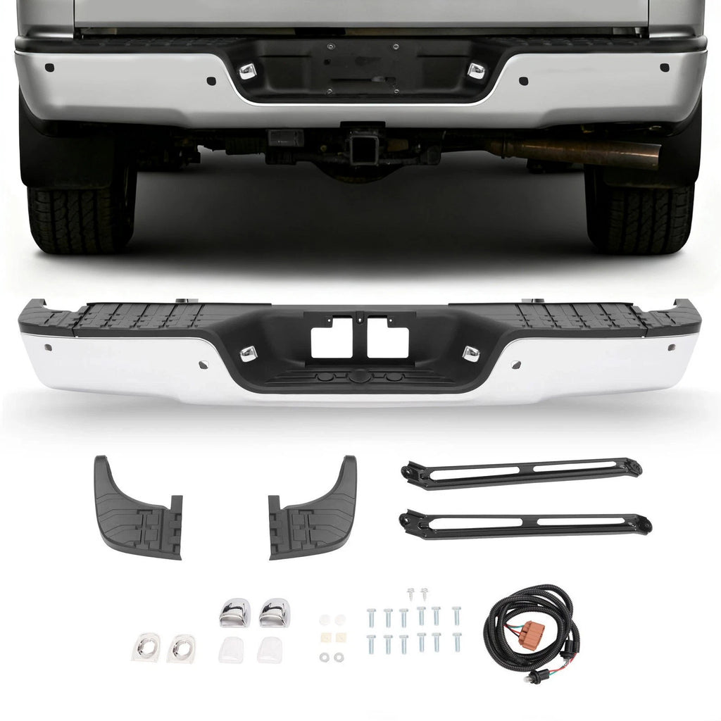 Complete Rear Step Bumper for Toyota Tundra (2007–2014)