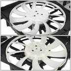 Dual Radiator and Condenser Cooling Fan for Toyota Prius Prime (2017–2022)