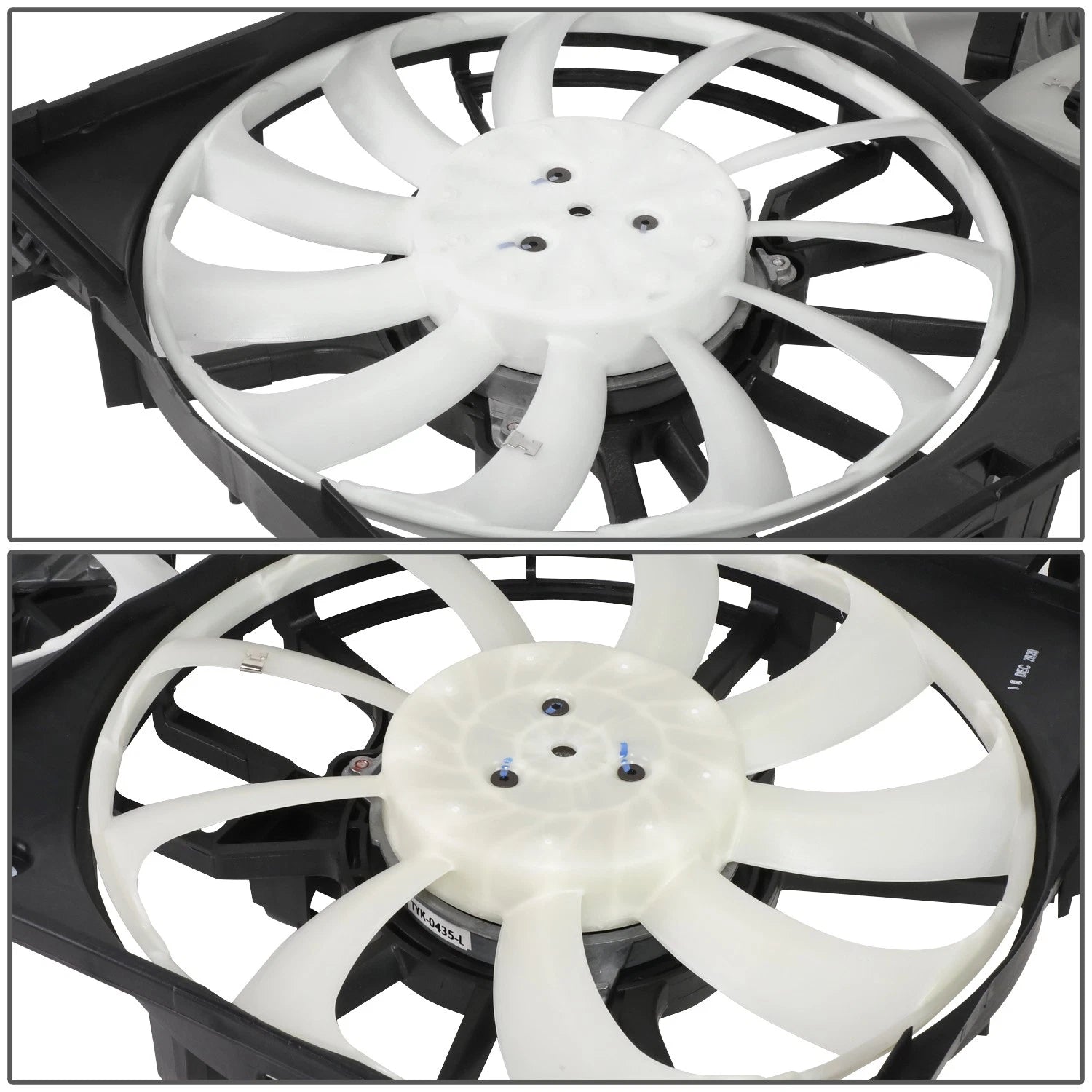 Dual Radiator and Condenser Cooling Fan for Toyota Prius Prime (2017–2022)