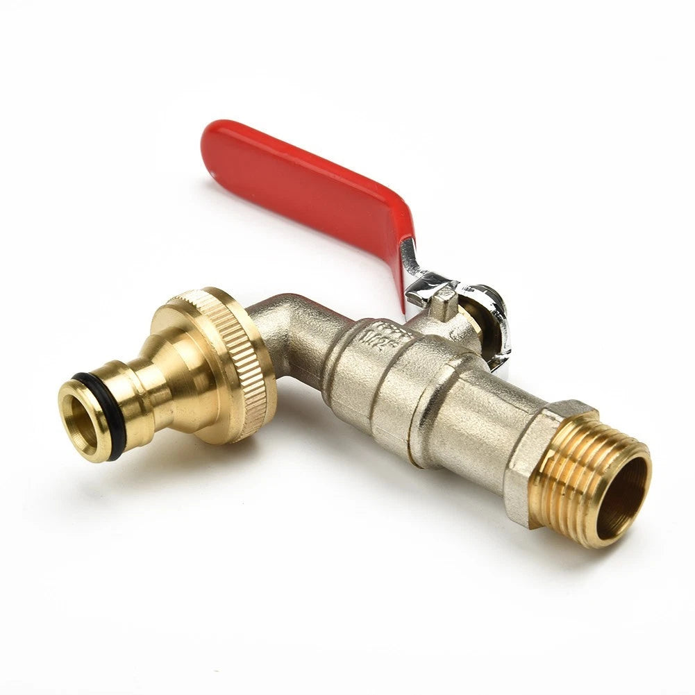 1/2in Lever Valve Faucet for Garden Watering Tool