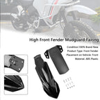 Front Fender Mudguard Fairing for Yamaha Tenere 700 (2019–2024) Black