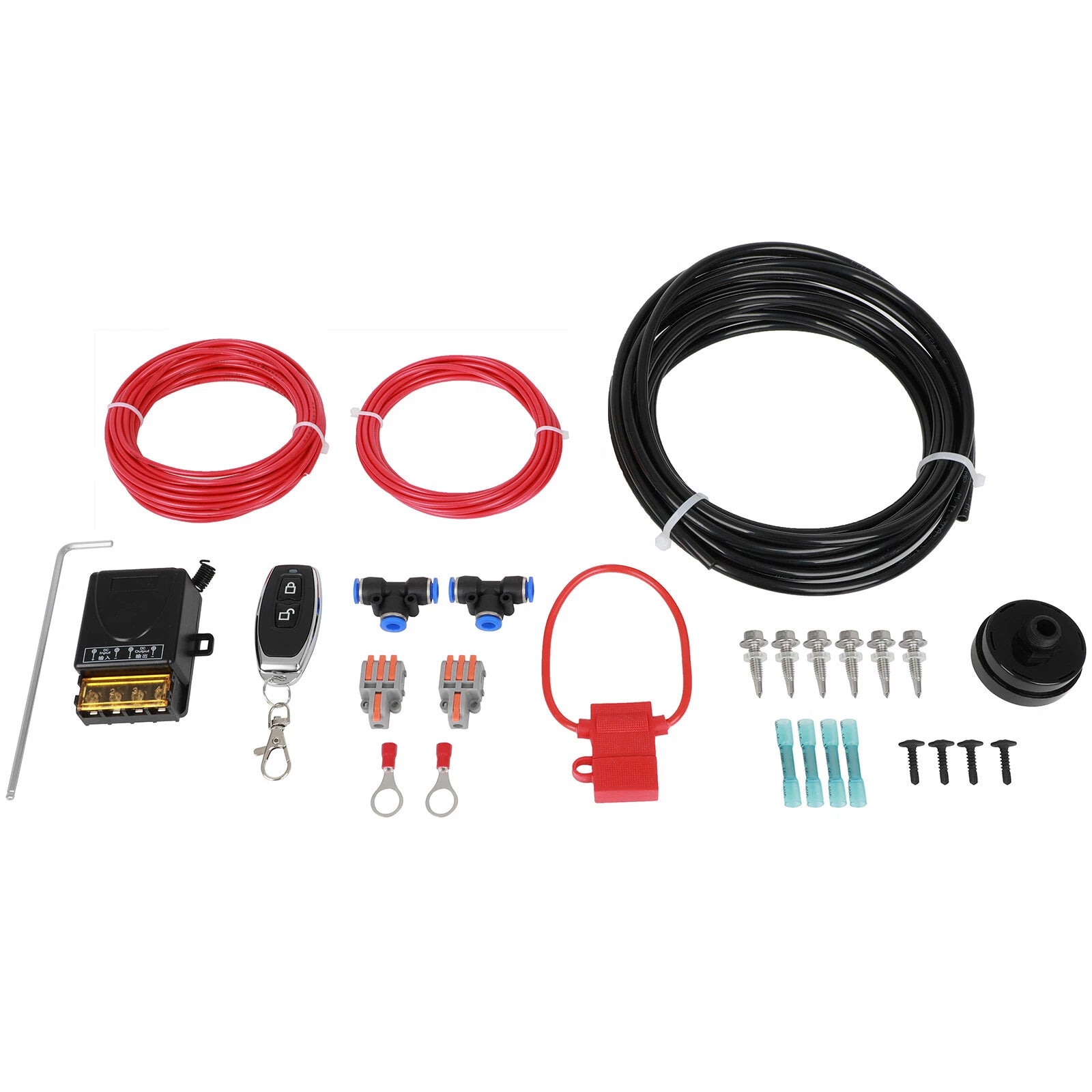 Air Suspension Compressor Gauge Switch Kit for Air Lift Bags