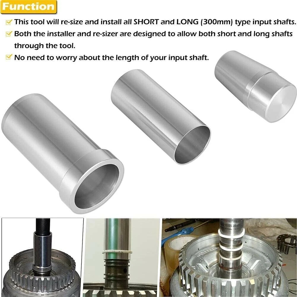 Turbine Shaft Teflon Seal Installer Tools Kit for GM 700R4 4L60 4L60E 4L65E 4L70