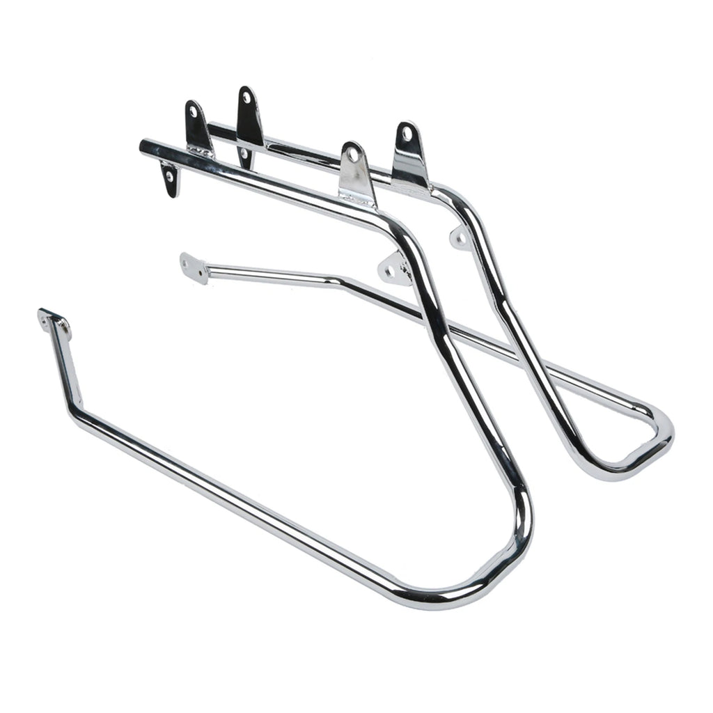 Saddlebag Conversion Brackets Set with Hardware for Harley Softail