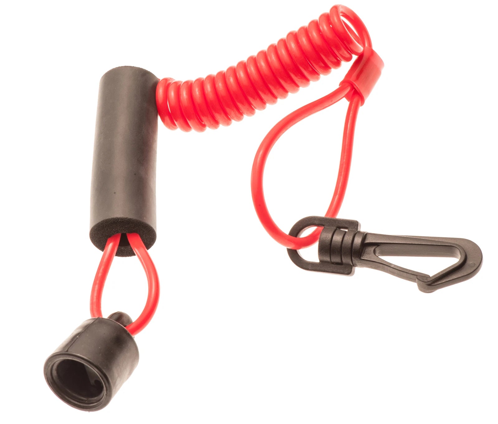 Sea Doo Dess Ignition Key & Floating Lanyard Tether Red 278002199 (2010–2023)