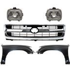 Fender Kit for Toyota Tacoma RWD (1997) Front Left & Right Steel Primed