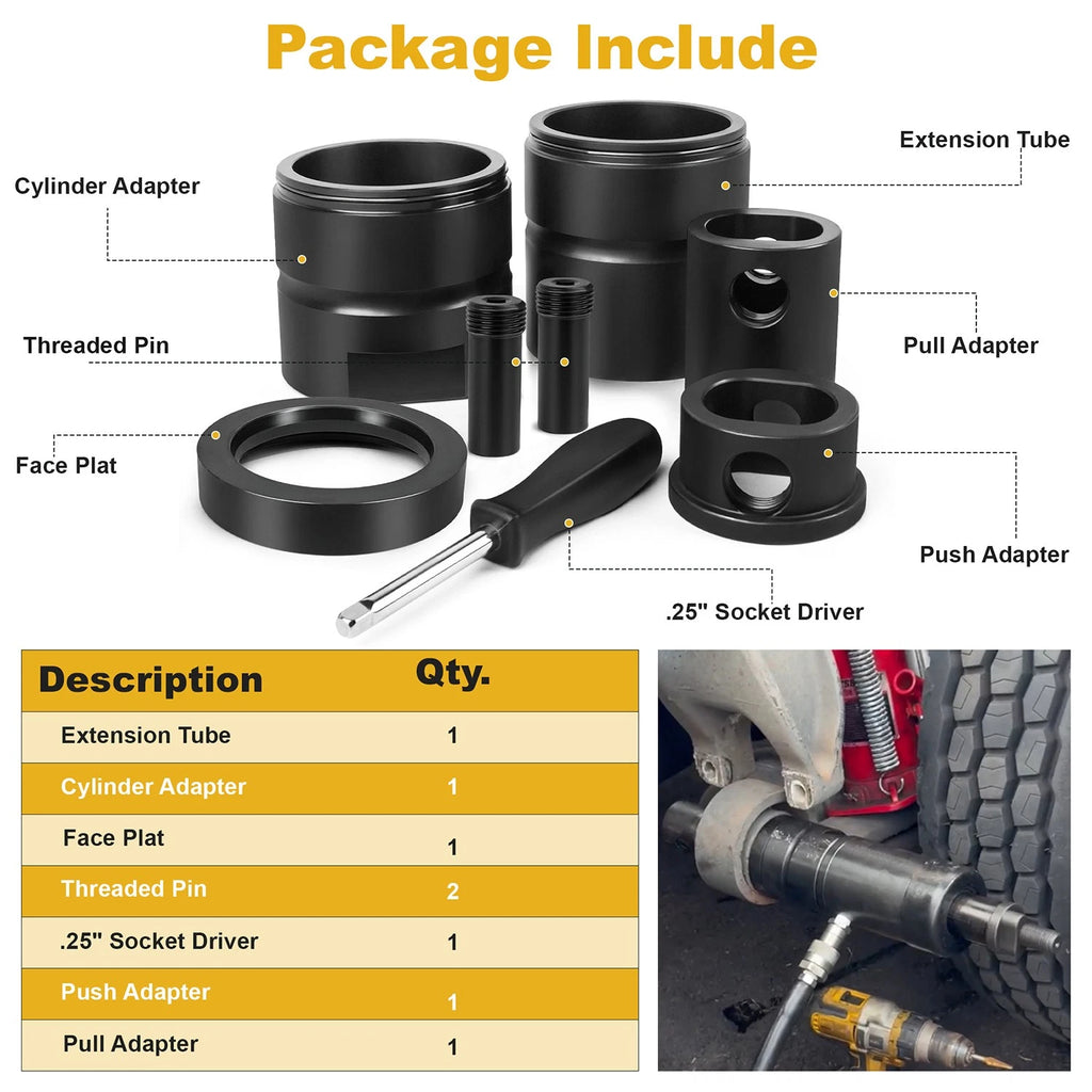 Pin and Bushing Adapter Tool for Service Kit (15012)