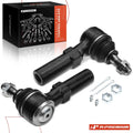 2X Outer Tie Rod End for Chevy Camaro Cadillac Buick Pontiac Saturn