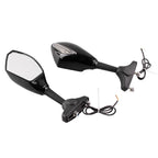 LED Rear Wing Mirrors for Universal Street Bikes