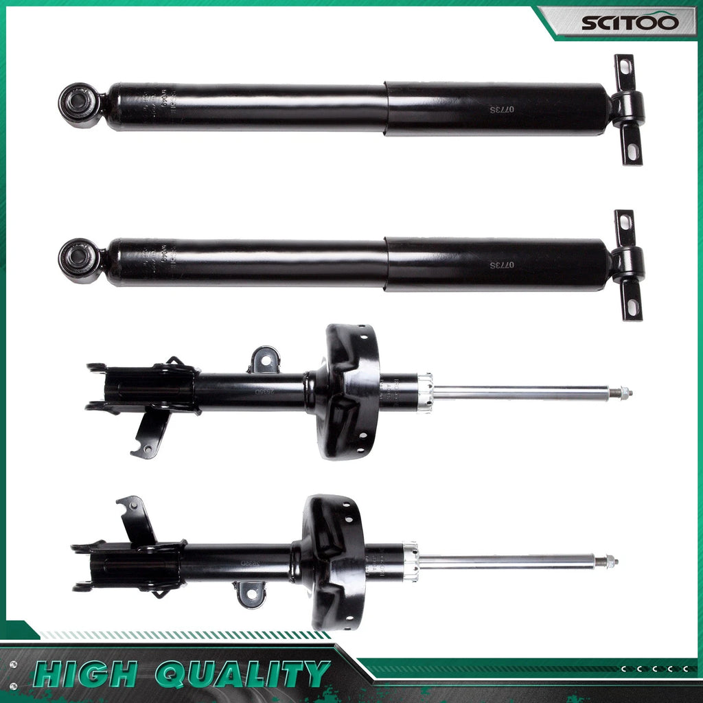 Front & Rear Shocks Struts Set for Honda Odyssey (2008–2010)