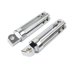 Pair Male Mount Foot Pegs for Harley Touring Sportster Softail