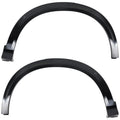 Set of 2 Rear Wheel Opening Moldings Gloss Black for Honda HR-V (2019–2022)