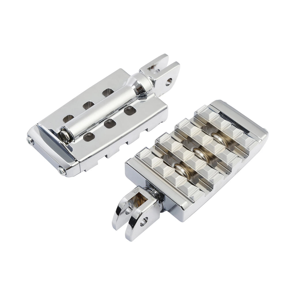 Chrome Footpegs for Harley Softail Fat Bob Low Rider (2018–2023)