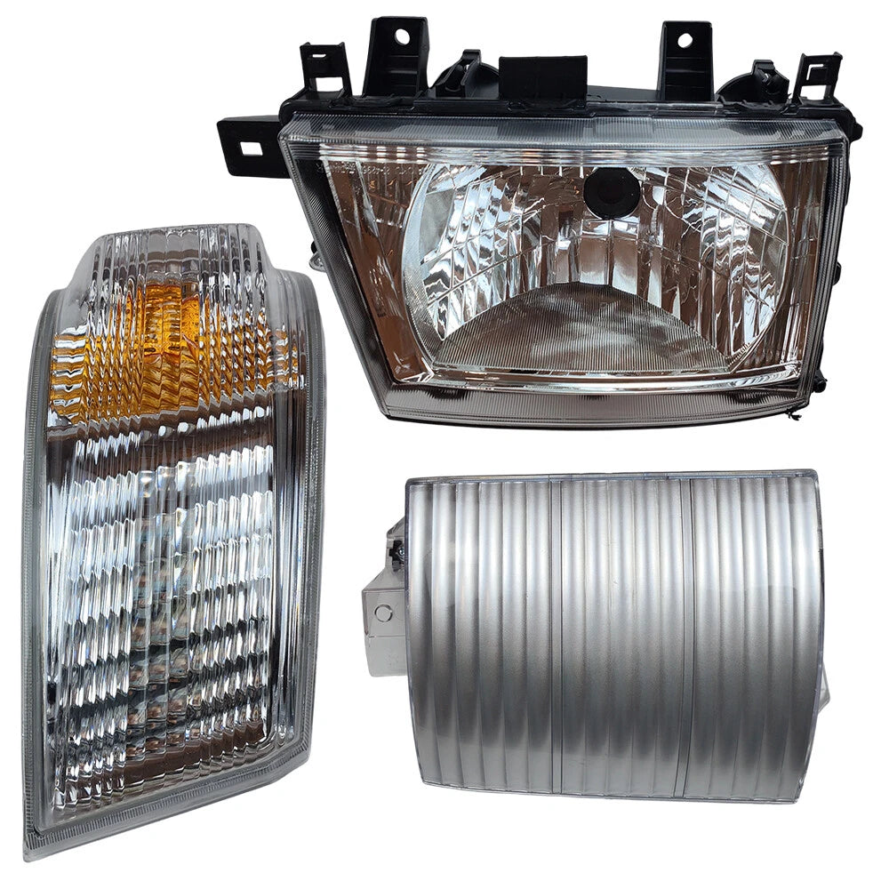 Headlight Corner Reflector Turn Signal Lamp for Mitsubishi Fuso FE (2012–2020) RH