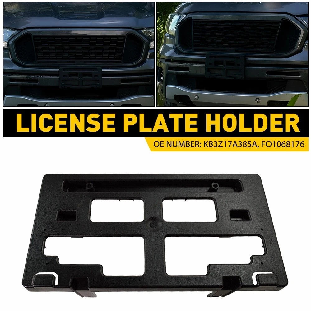 Front License Plate Bracket for Ford Ranger (2019–2022) KB3Z17A385A FO1068176