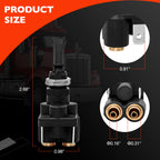 Air Electric Toggle Valve Paddle Switch for Peterbilt Kenworth (K295-362-1, 918309)