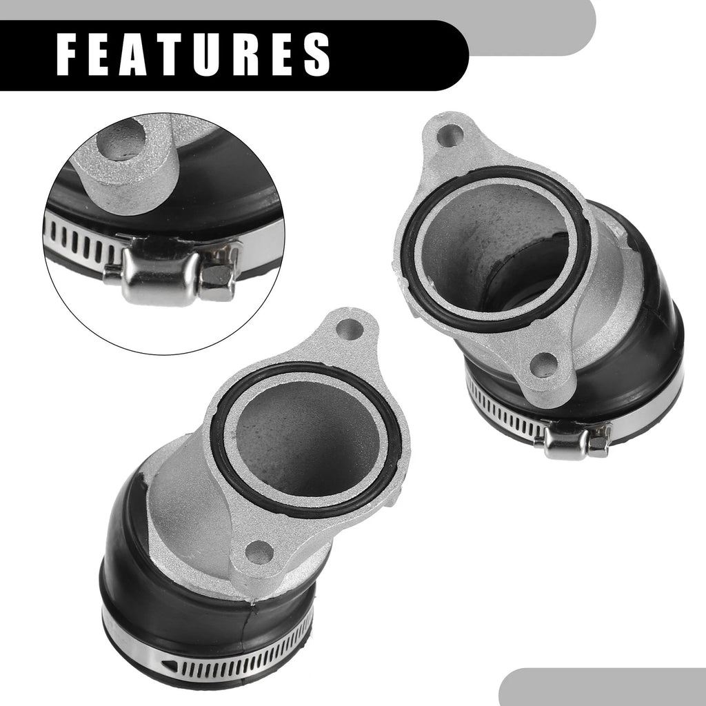 Carburetor Intake Manifold Boot Set of 2 for Honda CX500 (1978–1979)