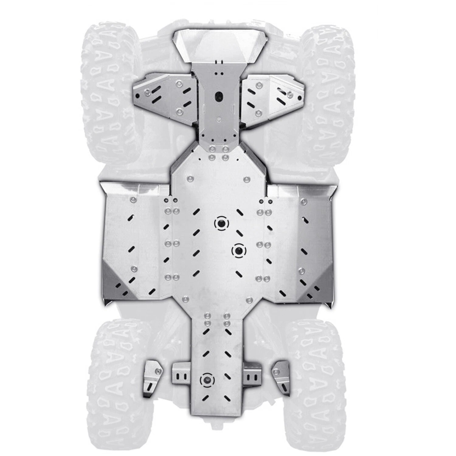 Full Chassis Skid Plate Aluminum for CFMOTO CFORCE 800 XC / 1000 (2018–2024)