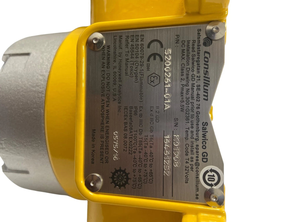 Oxygen Gas Detector for Consilium Salwico GD (ATEX) 5200261-01A (0–25% Vol)