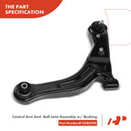6X Front Control Arm with Ball Joint Tie Rod End for Ford Escape (2001–2004)