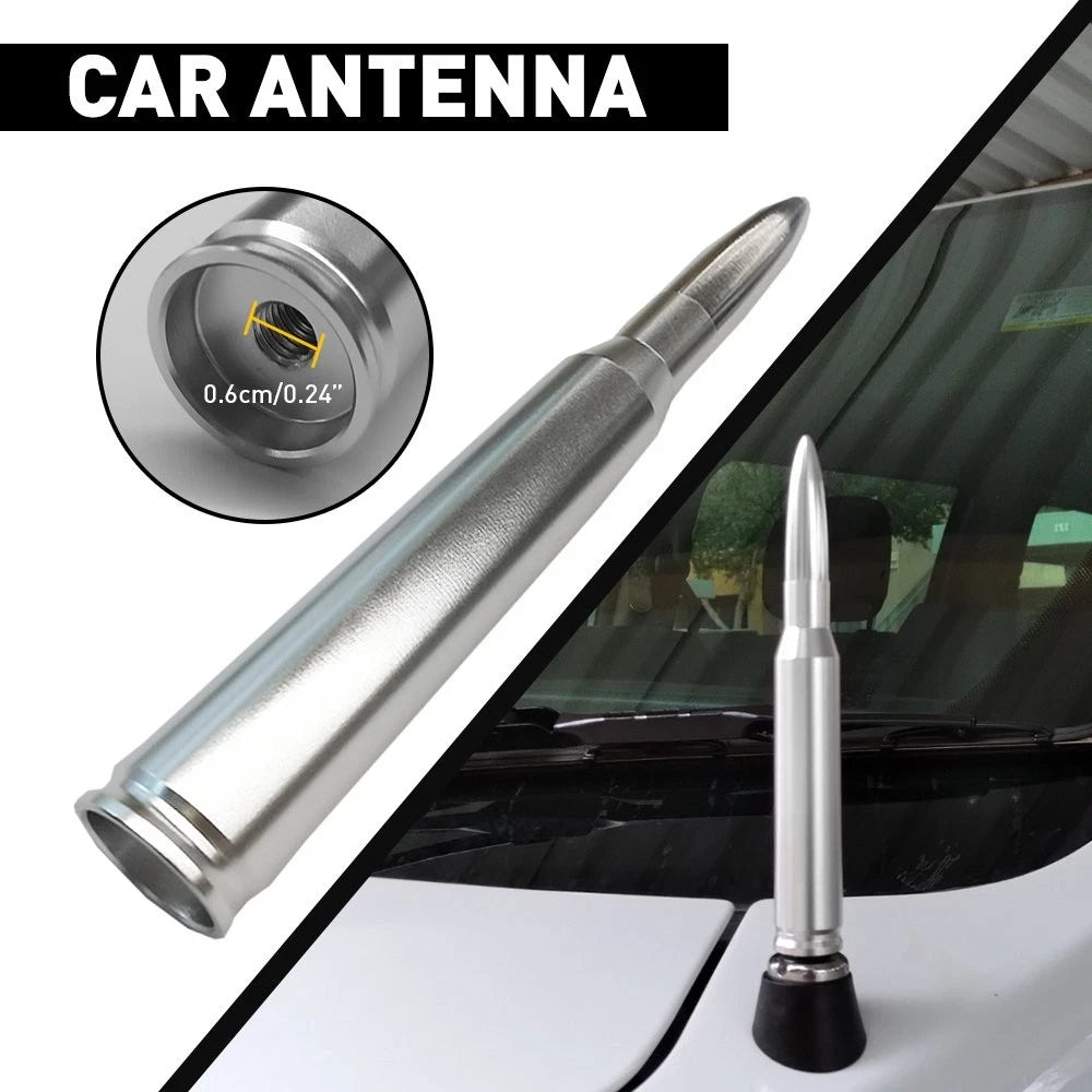 Bullet Antenna 50 Cal for GMC Silverado Sierra Denali (2014–2023)