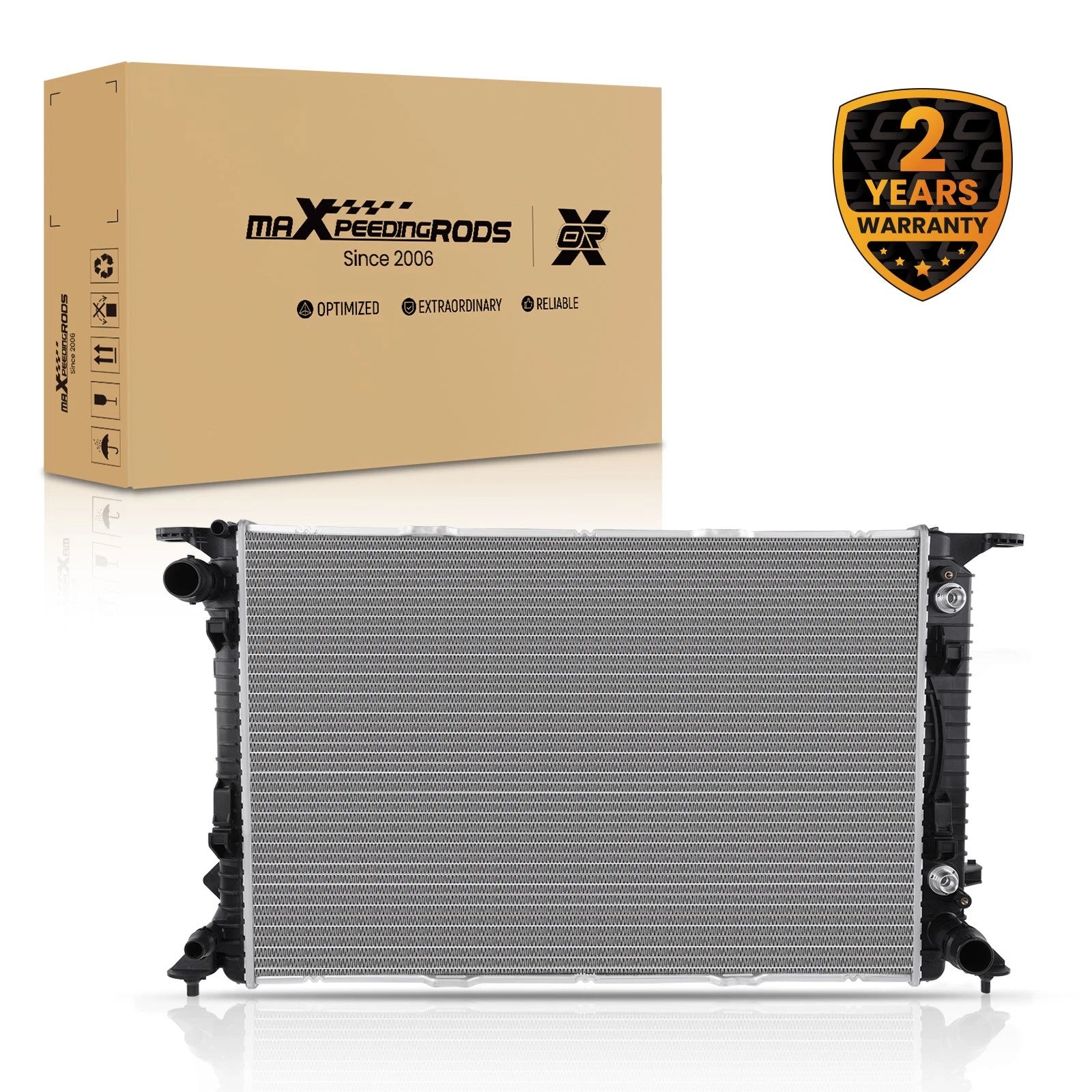 Aluminum Radiator for Audi A5 Q5 S4 S5 A6 A7 Macan (2008-2018)