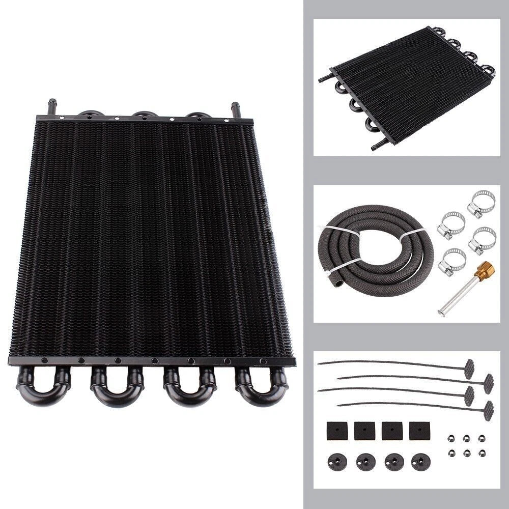 8 Row Aluminum Transmission Oil Cooler for Auto-Manual Radiator
