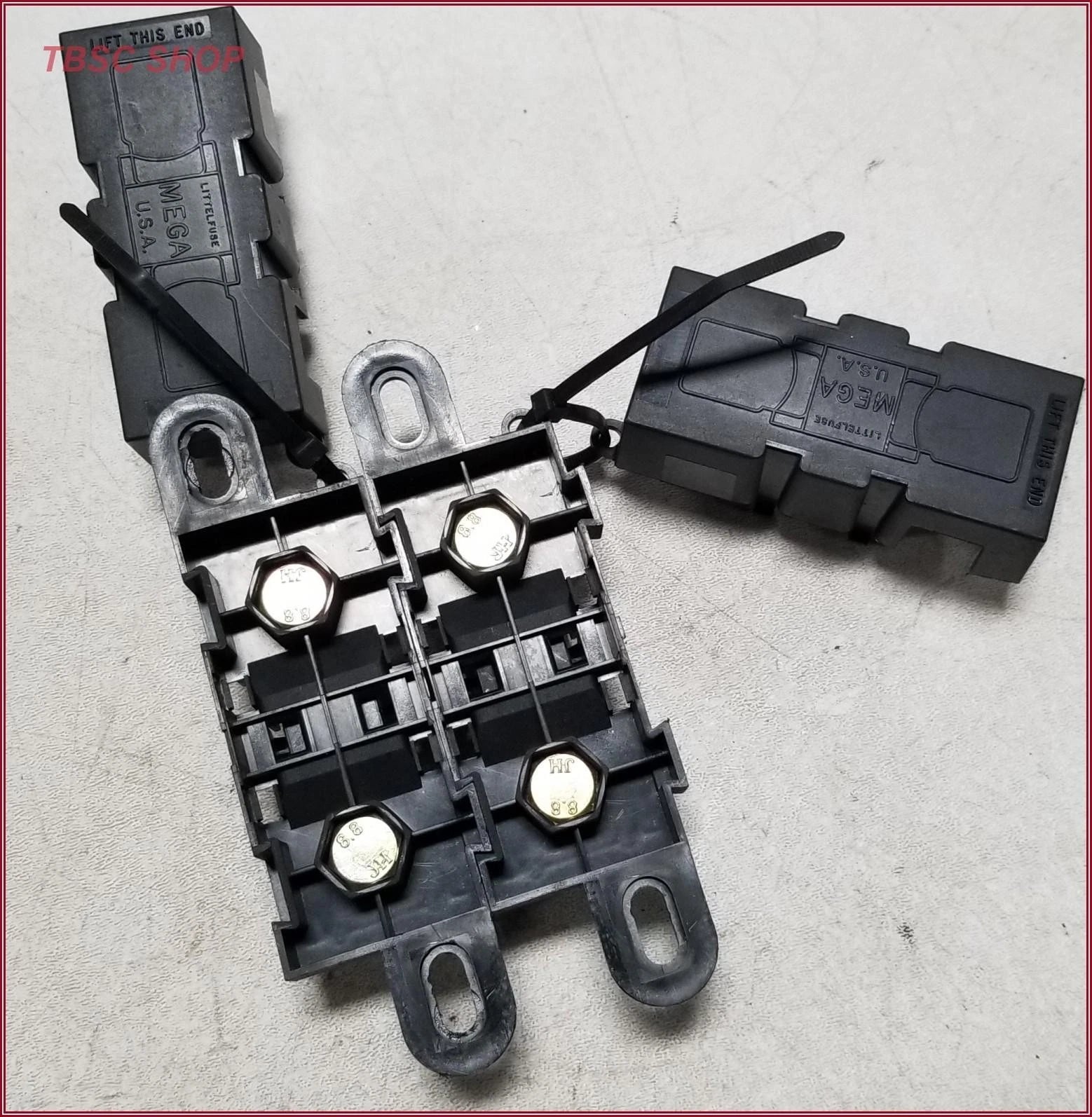 Set of 2 Battery Fuse Relay 250 Amp 450 Amp for Jaguar S-Type (2005–2008)