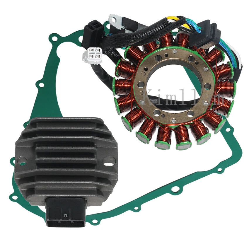 Stator Coil, Regulator, Gasket for Suzuki LTA400 LT-A400F (2002–2008)