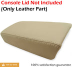 Leather Synthetic Center Console Armrest Cover for Acura TSX (2004–2008) Beige
