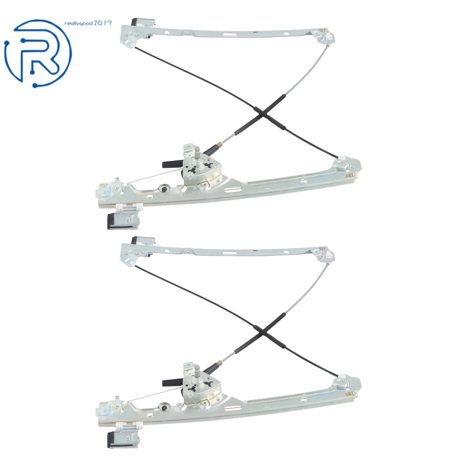 Set of 2 Manual Window Regulators for GMC Sierra 1500 (1999–2007)