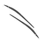 2X Headlight Eyebrows Eyelids Cover Trim for Alfa Romeo Giulia (2015–2024) GZ