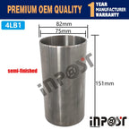 Overhaul Rebuild Kit for Isuzu 4LB1 Diesel Engine (Forklift, Excavator)