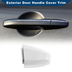 Exterior Door Handle Cover Trim for BMW X1 X5 X6 (2014-2019) White ABS
