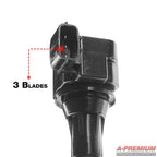 3x Ignition Coil for Nissan Altima (2002–2006), Frontier (2005–2019), Murano