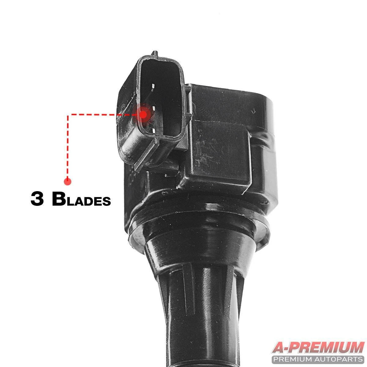 3x Ignition Coil for Nissan Altima (2002–2006), Frontier (2005–2019), Murano