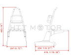 Sissybar Backrest Luggage Rack for Harley Softail (2006–2017) FLSTN