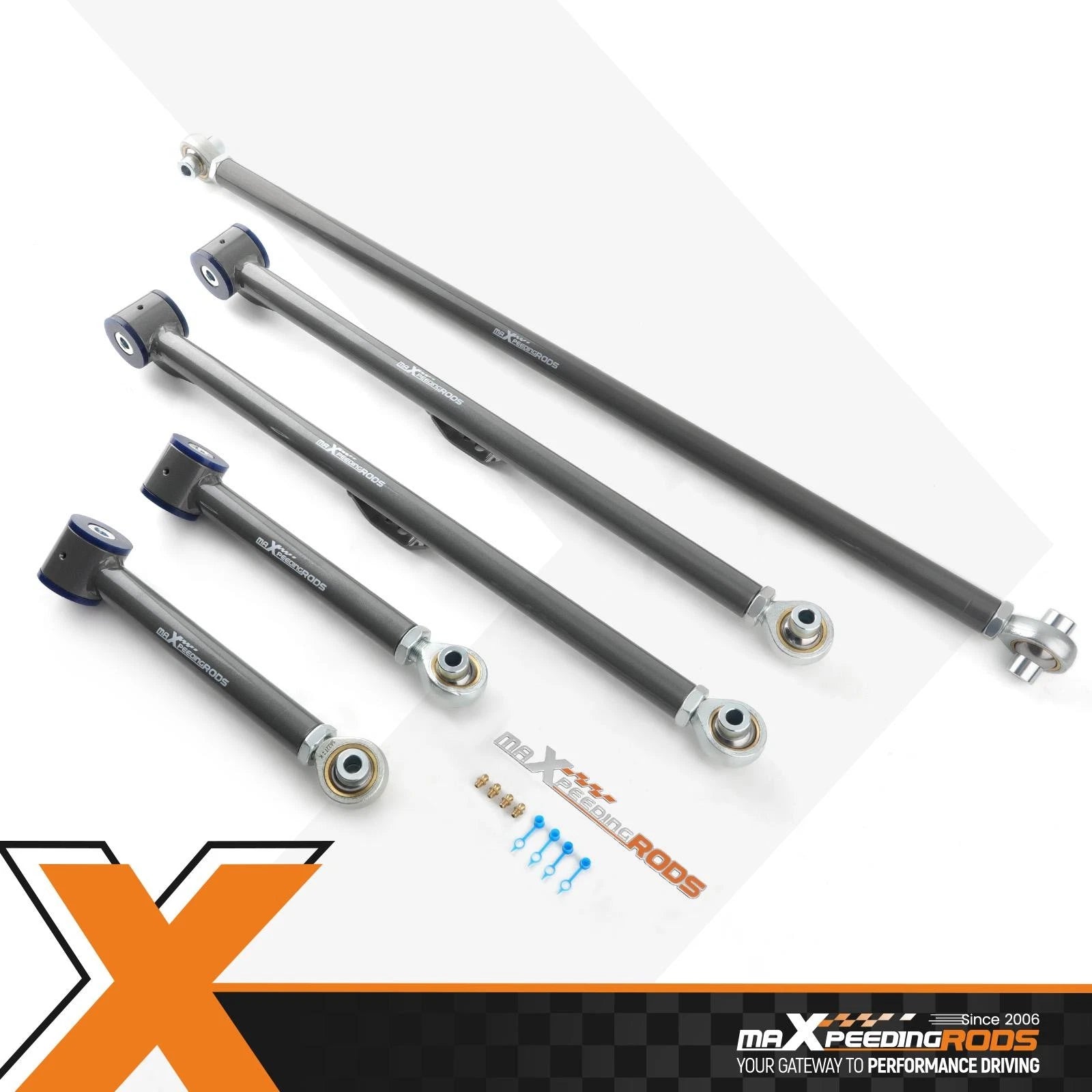 Adjustable Rear Control Arm + Track Bar for Toyota 4-Runner 2003-2009 FJ Cruiser