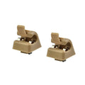 Car Sun Visor Clips Holders for Benz W123 W124 W126 W140 W201 (1976-1993)